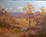 Robert Wood West Texas - Fall painting